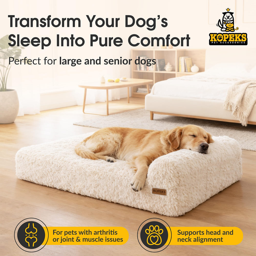 KOPEKS lit chien XL 50x34 pour grands chiens.