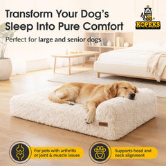 KOPEKS lit chien XL 50x34 pour grands chiens.