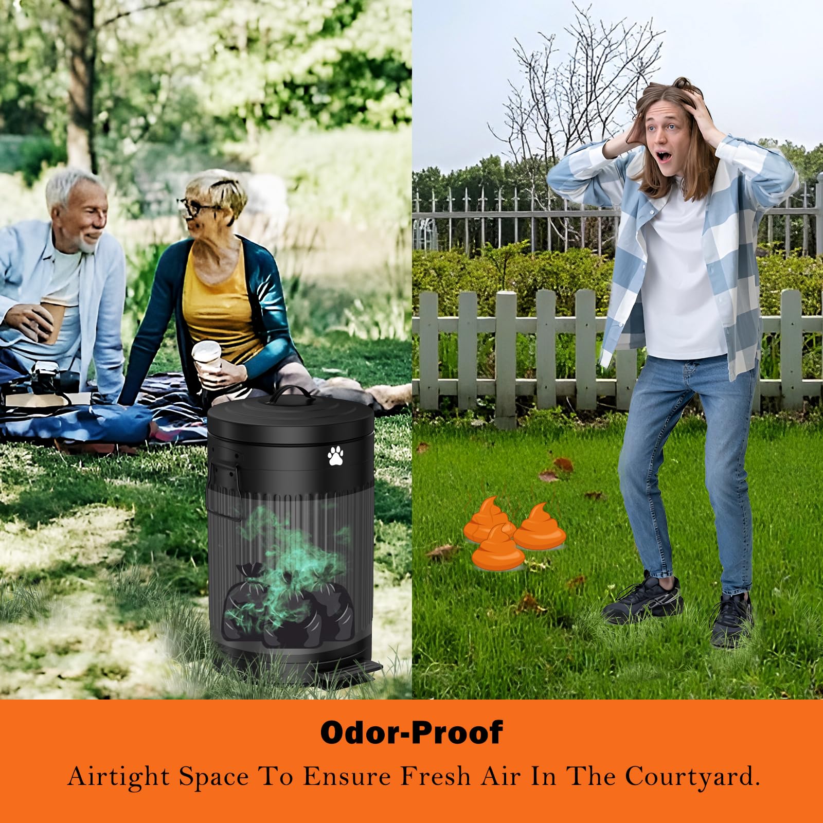 Kopuncare, filtre odeur intégré pour odeurs extérieures.