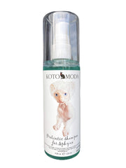 Kotomoda Shampoing Probiotique, bouteille élégante pour soin doux du sphynx.