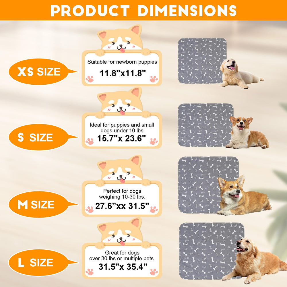 kovziorx tapis d'entraînement chiots réutilisables et économiques