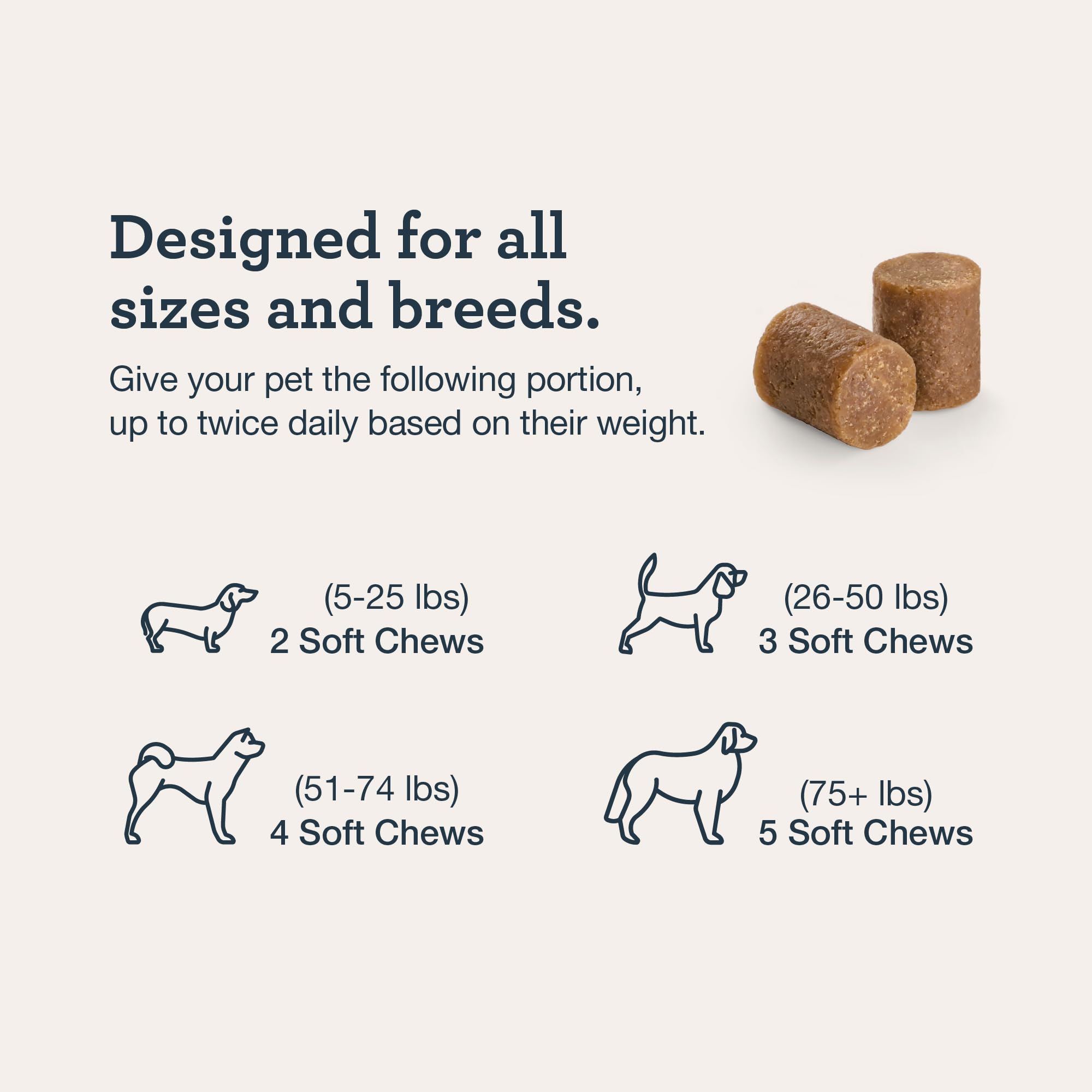 Texture ferme des bouchées Kradle Skin Health.