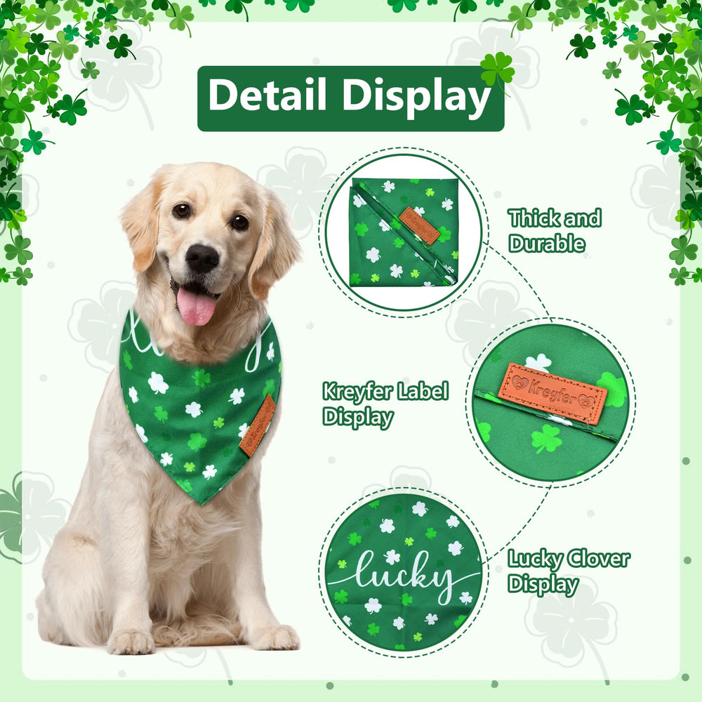 Design Lucky sur bandana Kreyfer, touche ludique lors des promenades.