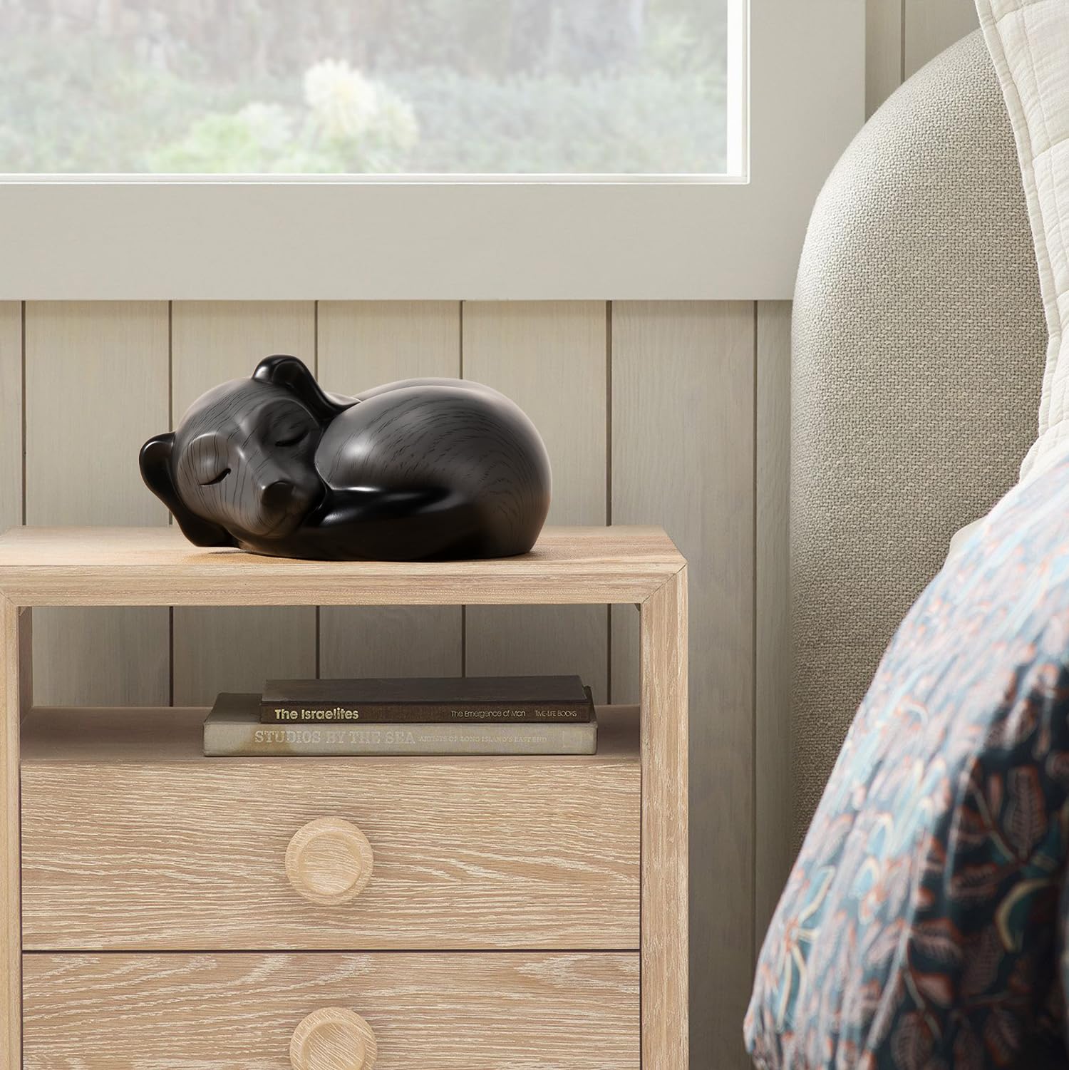 Kriss Art Urne chien dodo gris—design élégant pour accueillir les cendres en toute sécurité.