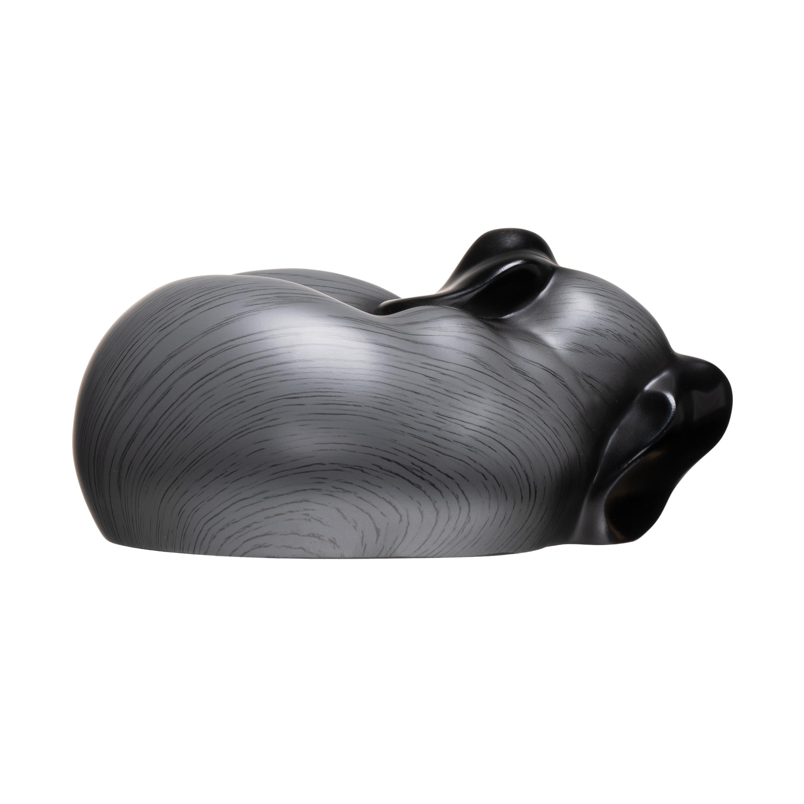 Kriss Art Urne coffret résine petit animal gris—solution durable pour le deuil.