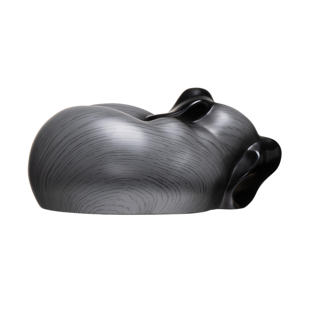 Kriss Art Urne coffret résine petit animal gris—solution durable pour le deuil.