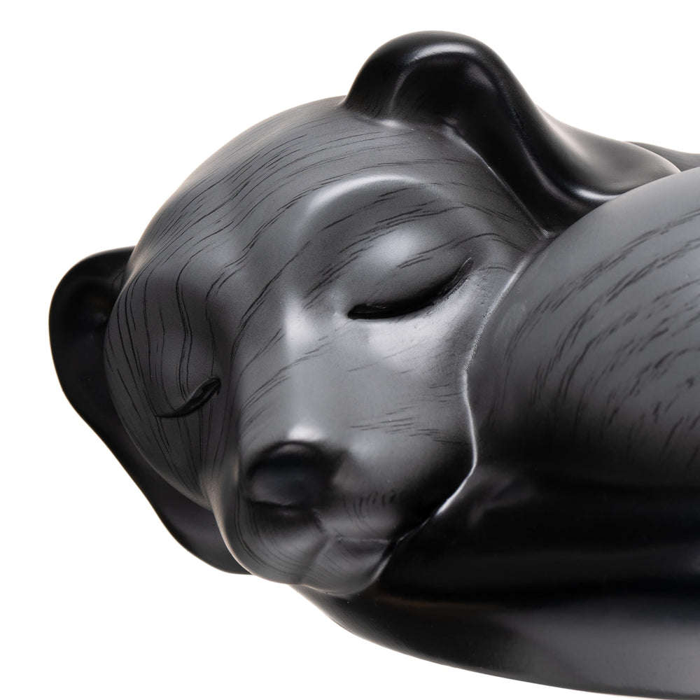 Kriss Art Urne mémoire animale résine gris—objet discret pour préserver les souvenirs.