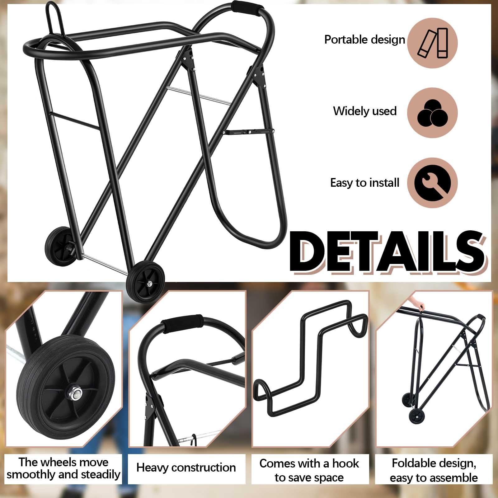 Kritkin chariot crochets inclus pour porte, rangement pratique.