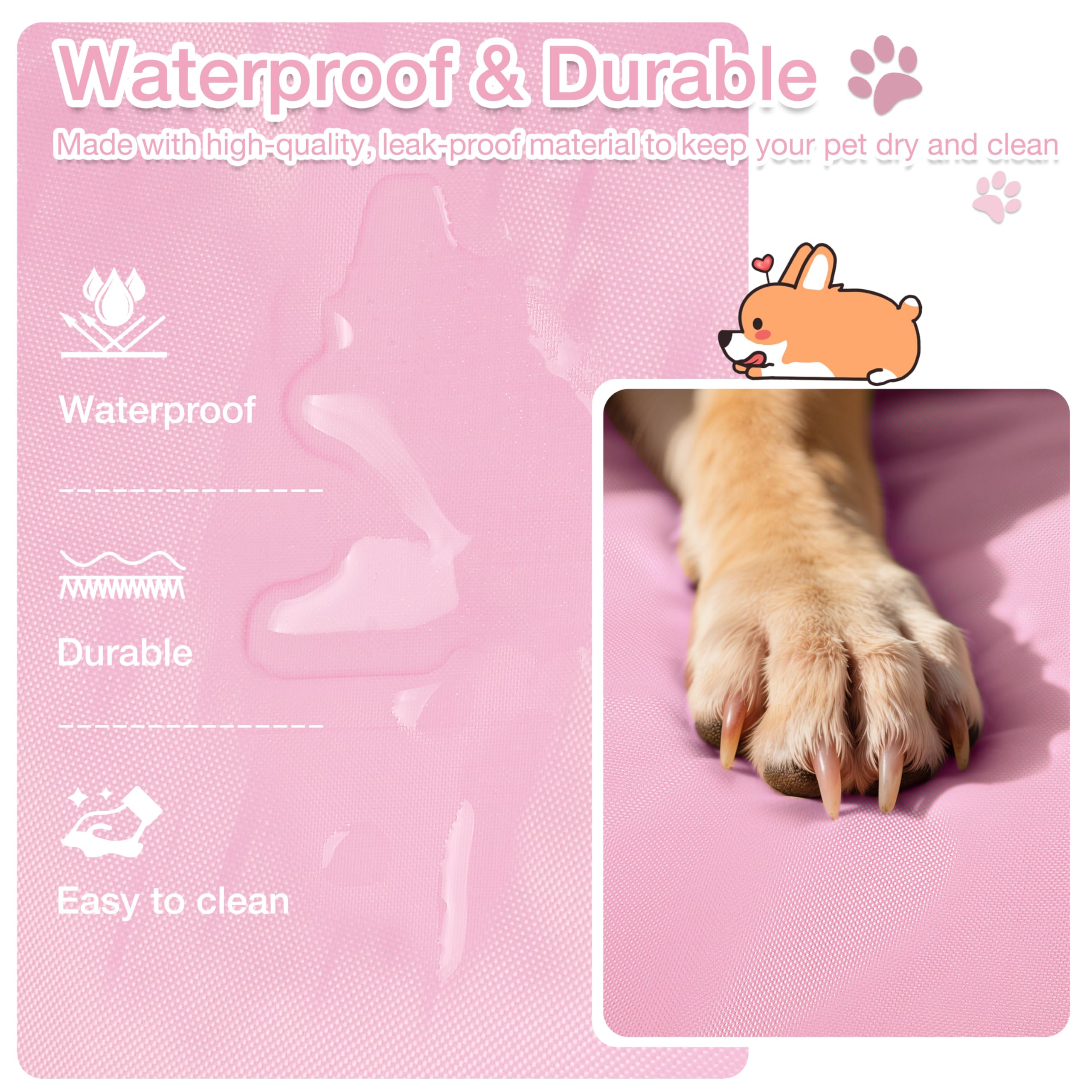Lavage en machine Kritter Planet simplifie l’entretien.