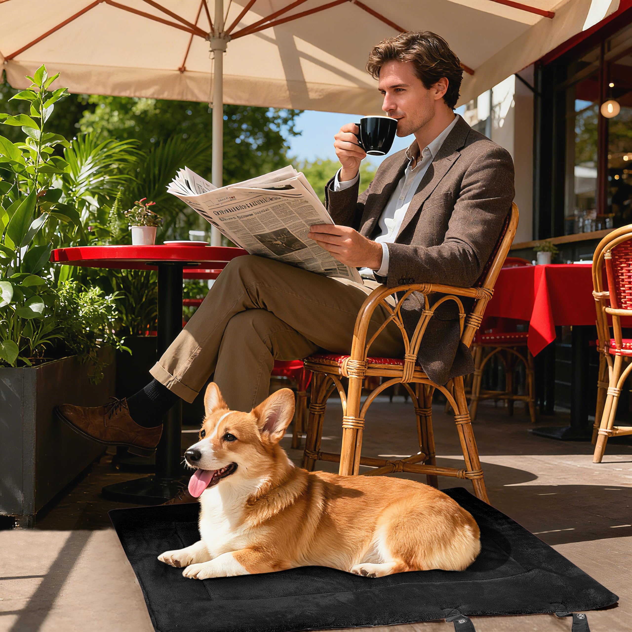 Kritter Planet tapis avec poignees-integres pour transport facile