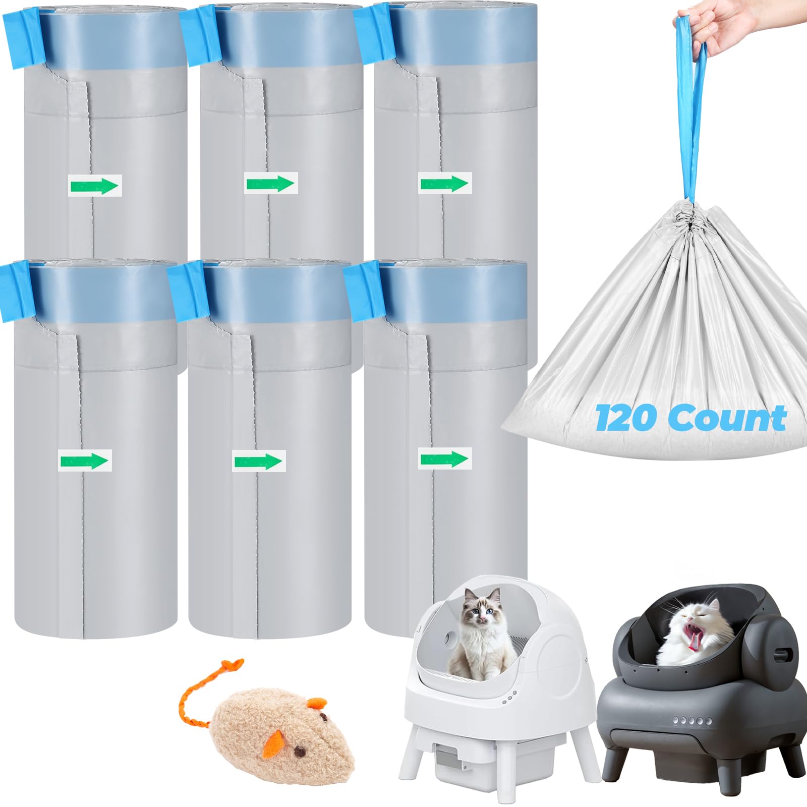 Liner KropBom adapté Neakasa M1 pour un entretien hygiénique et rapide.