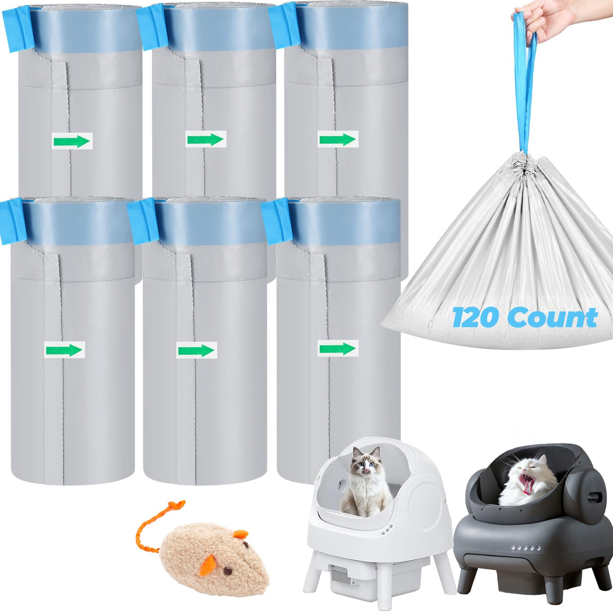 Liner KropBom adapté Neakasa M1 pour un entretien hygiénique et rapide.