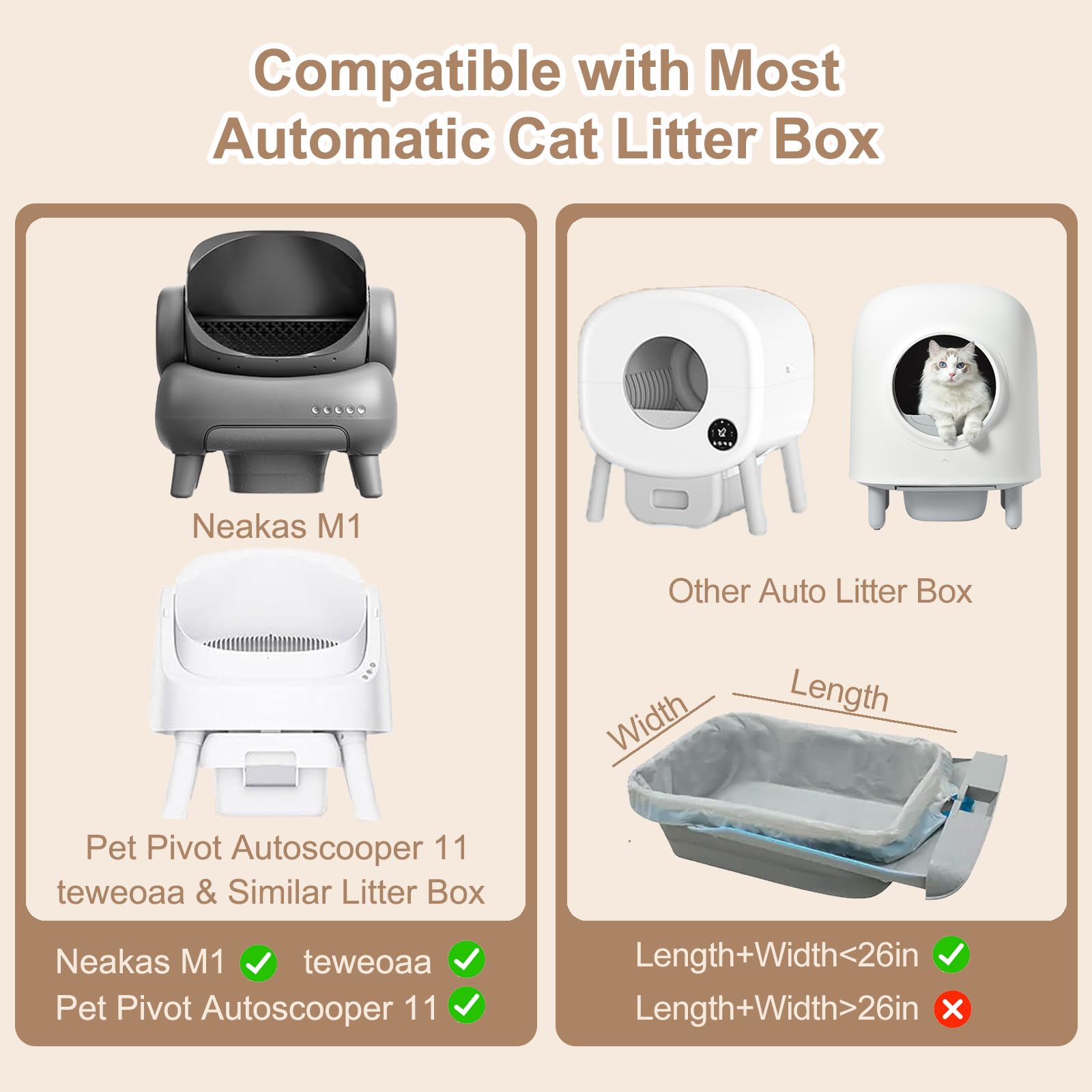 Sache-litière KropBom Autoscooper 11: résistance et grande capacité.
