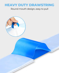 KropBom sacs à cordon, fermeture rapide pour élimination hygiénique.