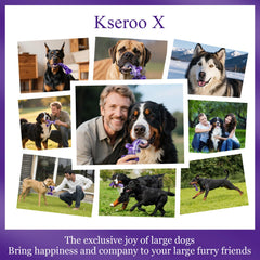 Conception industrielle KSEROO X pour mâchoires puissantes des grands chiens