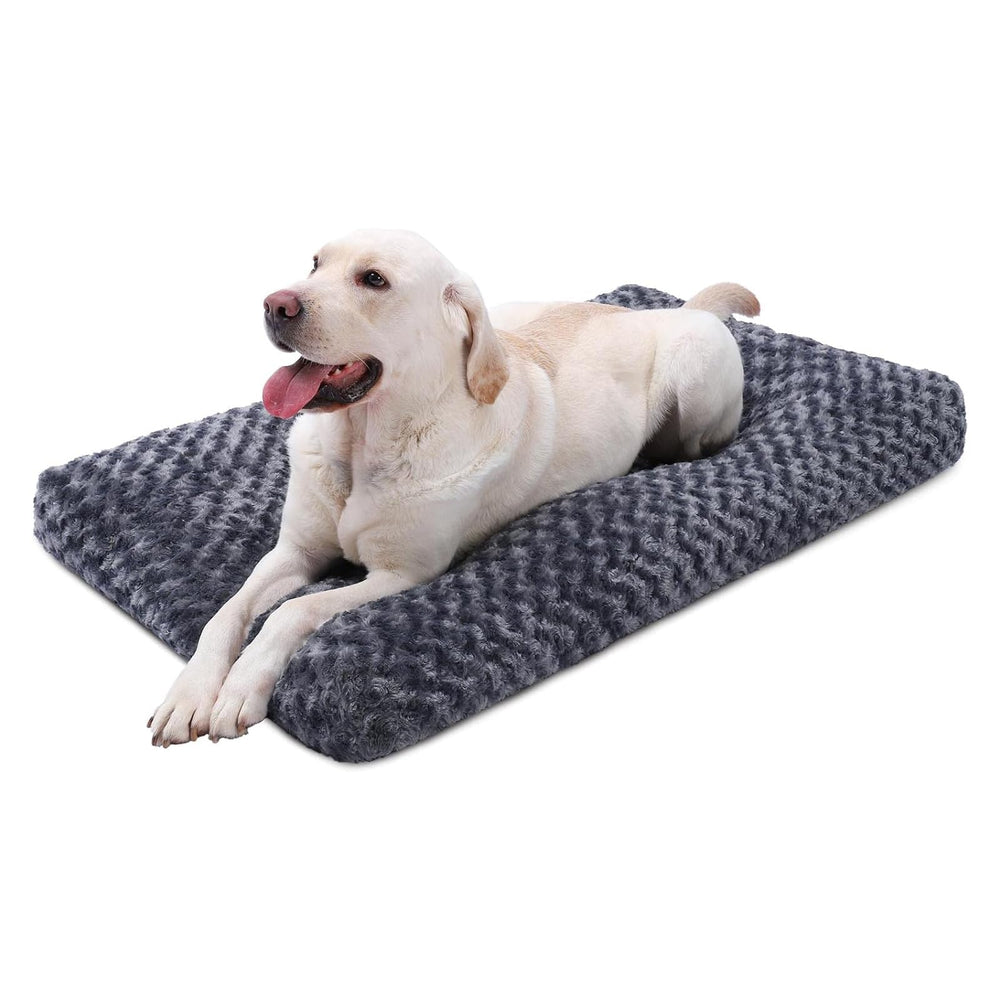Lit-chien KSIIA lavable en peluche deluxe pour confort quotidien.