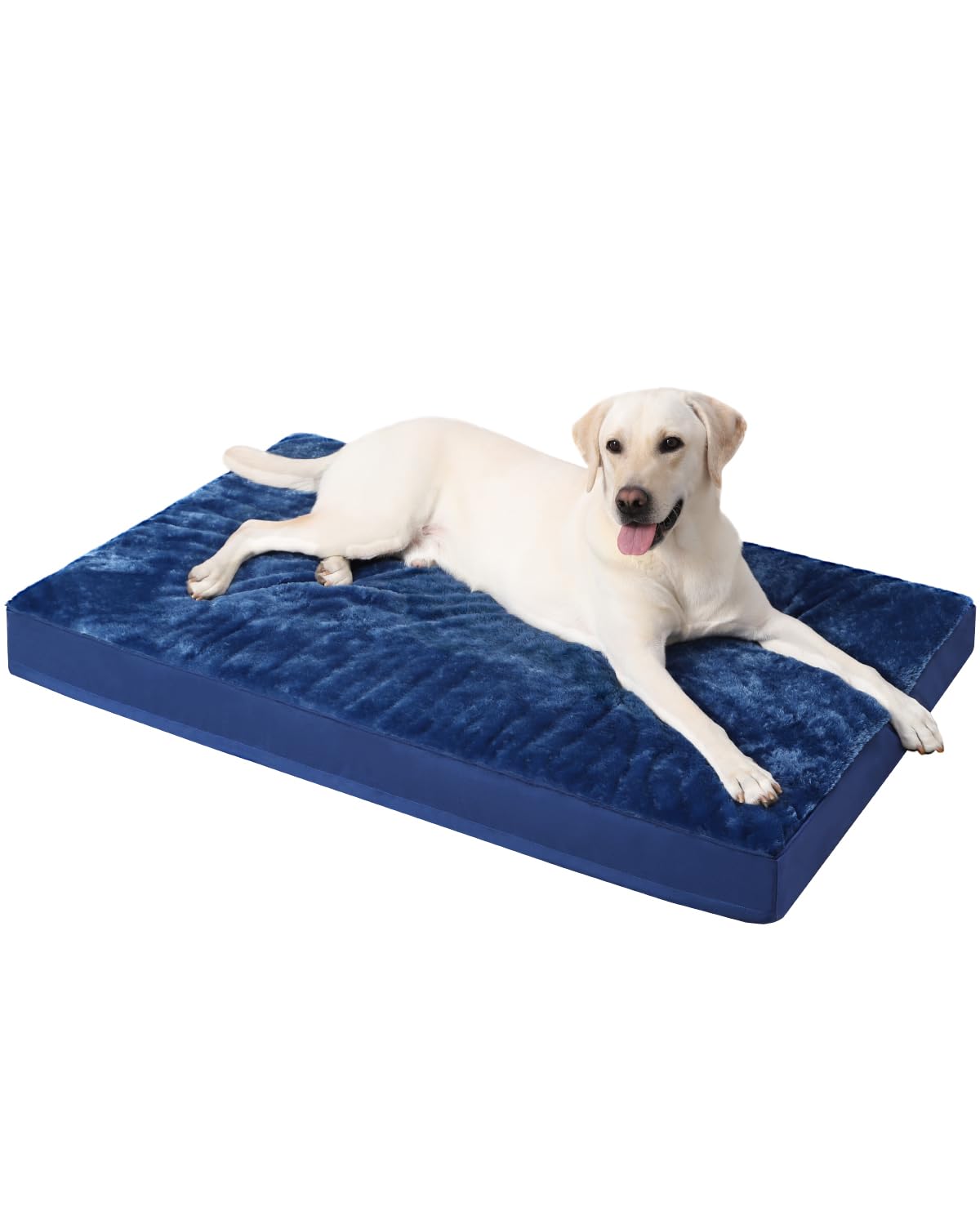 KSIIA lit orthopedique pour chien avec mousse nid-d-abeille, soutien articulations