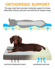 KSIIA couverture imperméable pour chien, protège la mousse et prolonge le confort
