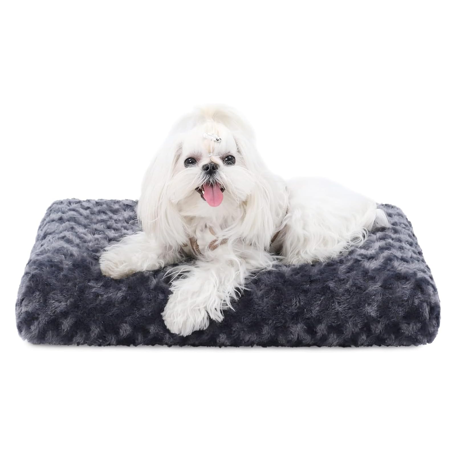 KSIIA lit pour chien deluxe avec garnissage moelleux offrant un soutien confortable.