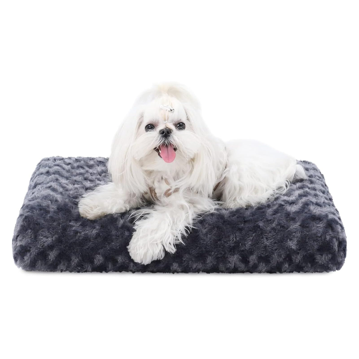 KSIIA lit pour chien deluxe avec garnissage moelleux offrant un soutien confortable.
