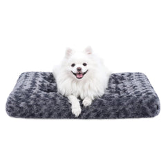 KSIIA lit chien luxueux en peluche offrant un confort doux et durable.