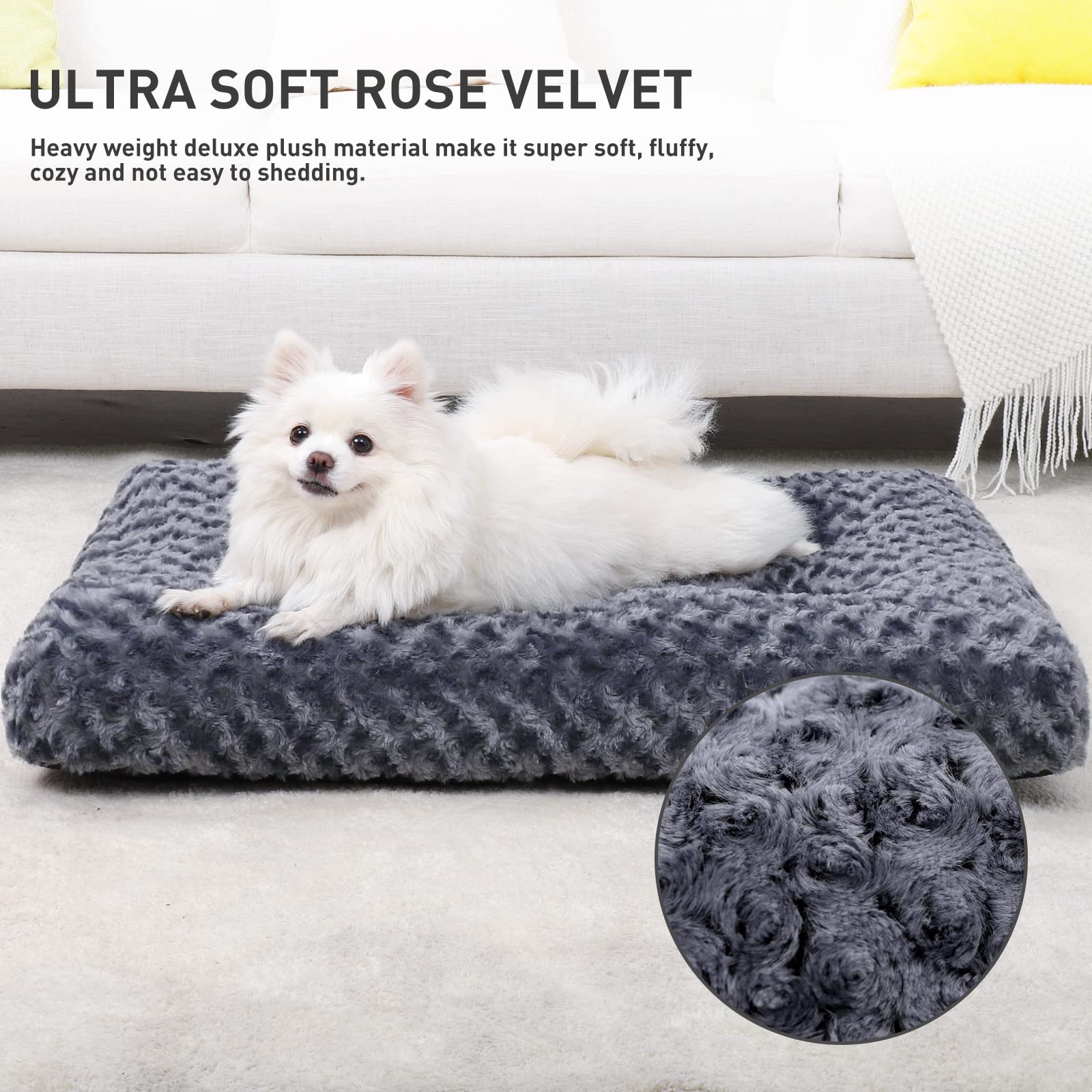 KSIIA nid chien peluche cosy procure chaleur et détente après les jeux.