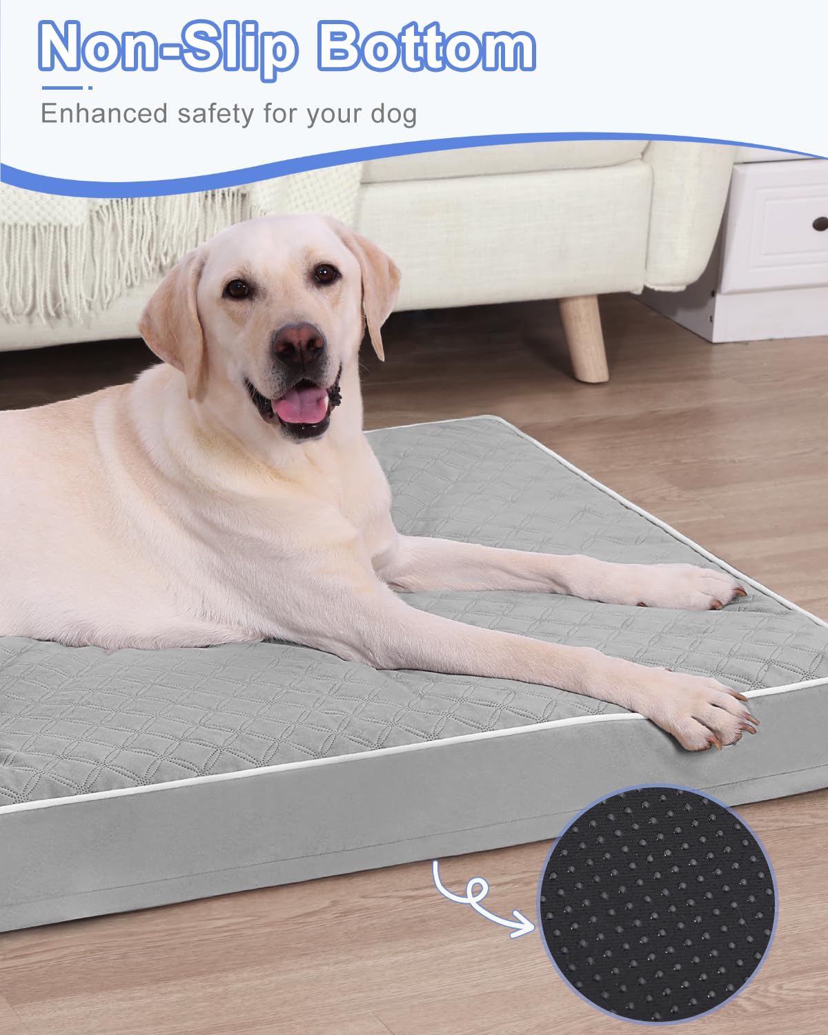KSIIA dimensions 41x27, ideal pour grands chiens jusqua 80 livres.