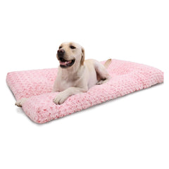 KSIIA lit chien peluche lavable, confort et propreté faciles