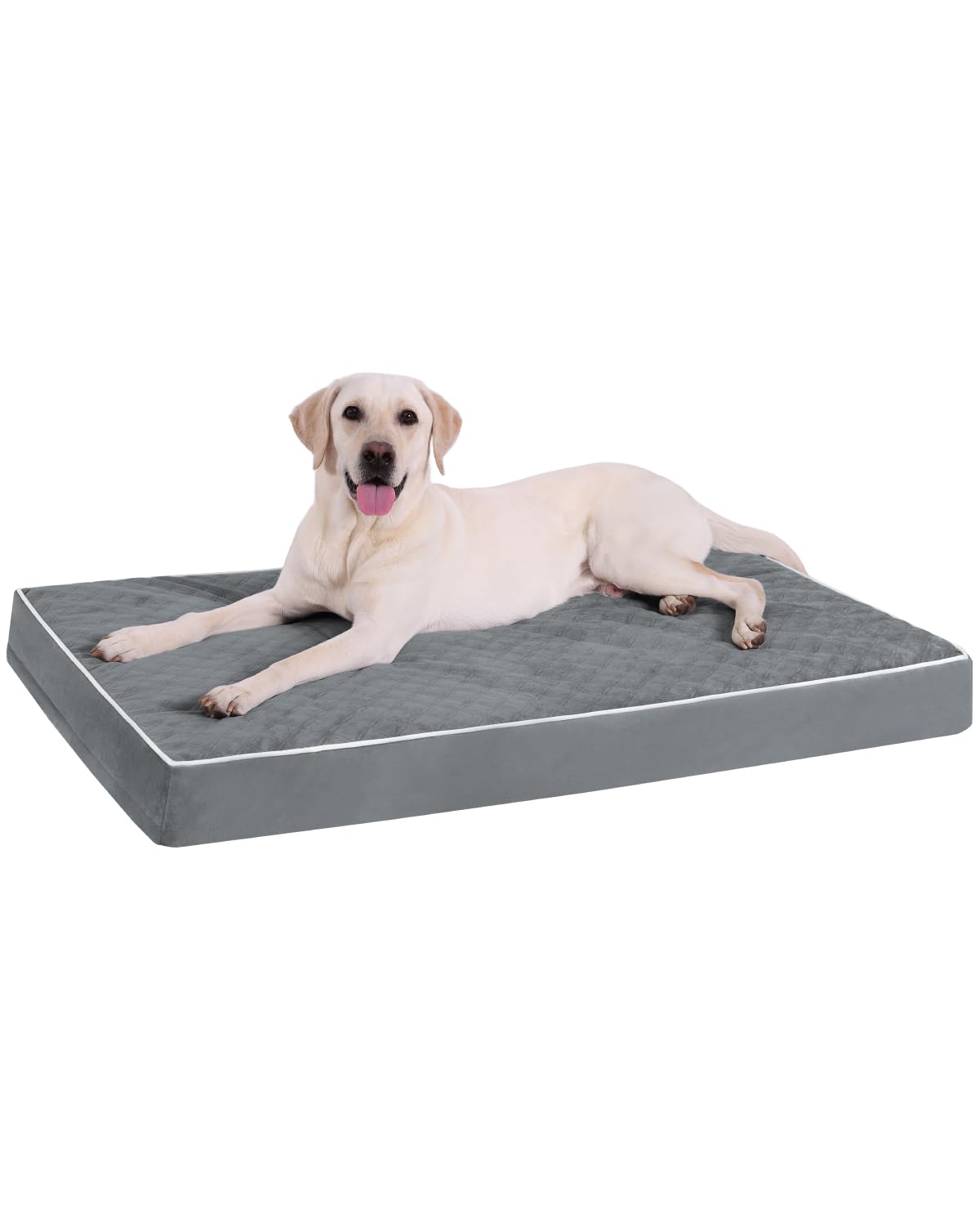 KSIIA Lit Chien XL – mousse nid d'oeuf, soutien confortable