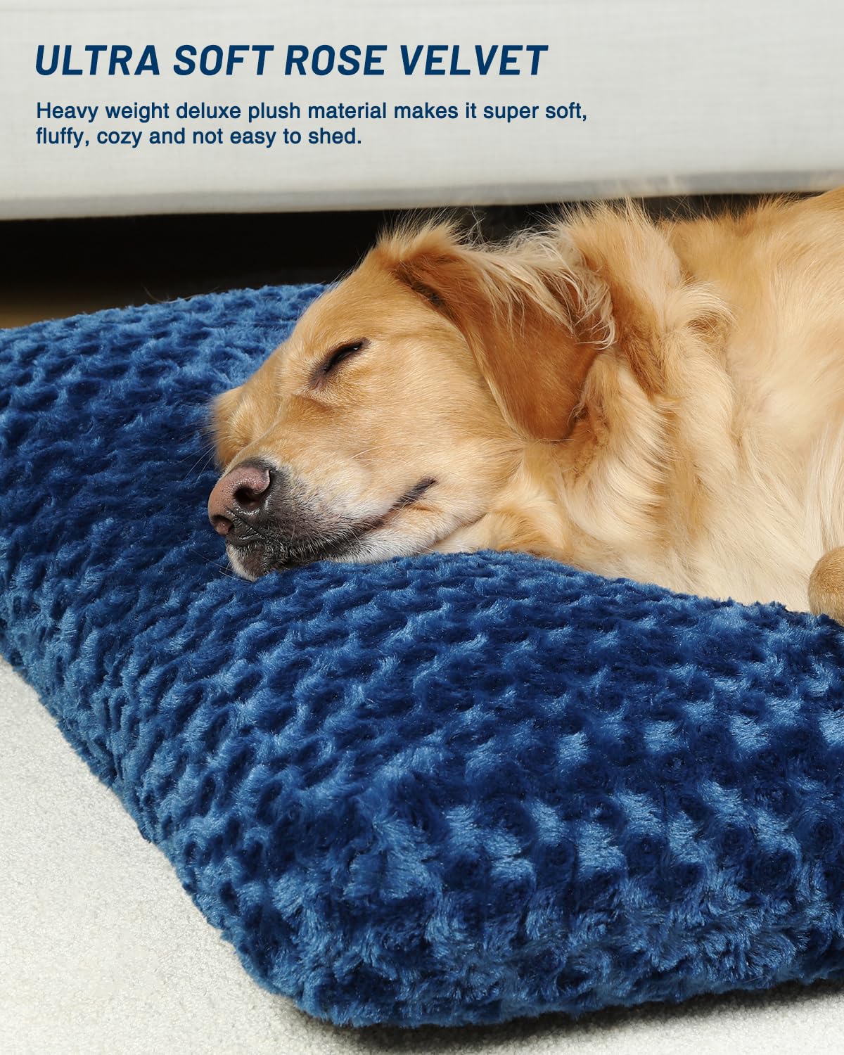 Nid pour chien KSIIA anti-glisse, parfait pour l'installation sécurisée.