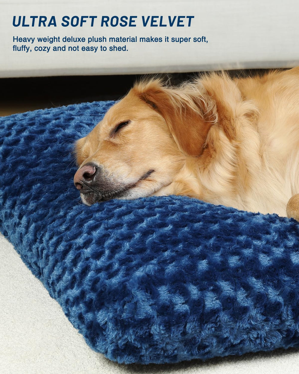 Nid pour chien KSIIA anti-glisse, parfait pour l'installation sécurisée.