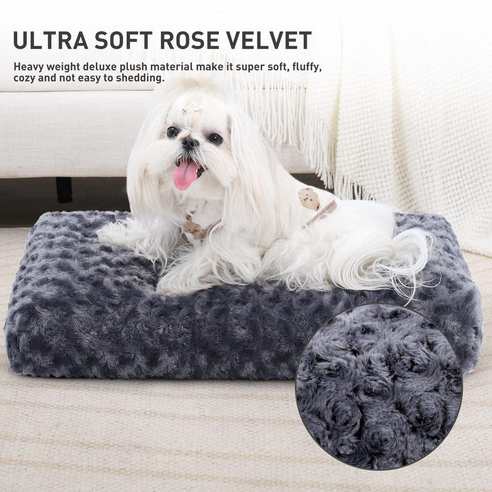 KSIIA lit peluche, rembourrage épais pour un soutien doux.