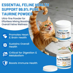 Miaow Supps Chat : doseur inclus pour ajouter facilement la poudre taurine.