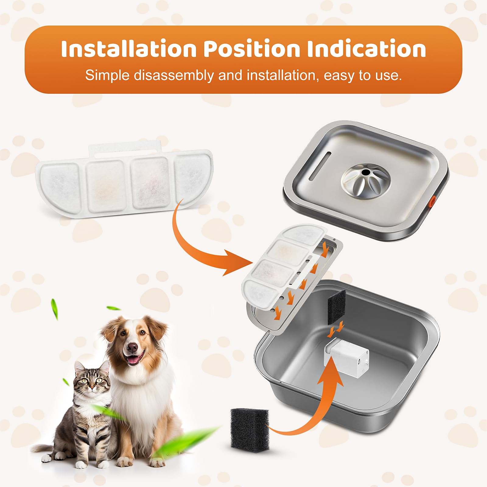 KTNAid compatibilite Pawtners WF008A, assure une intégration sans soucis.