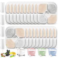 KTNAid filtre fontaine Catit PIXI 20-pack offre eau plus fraîche pour vos chats.