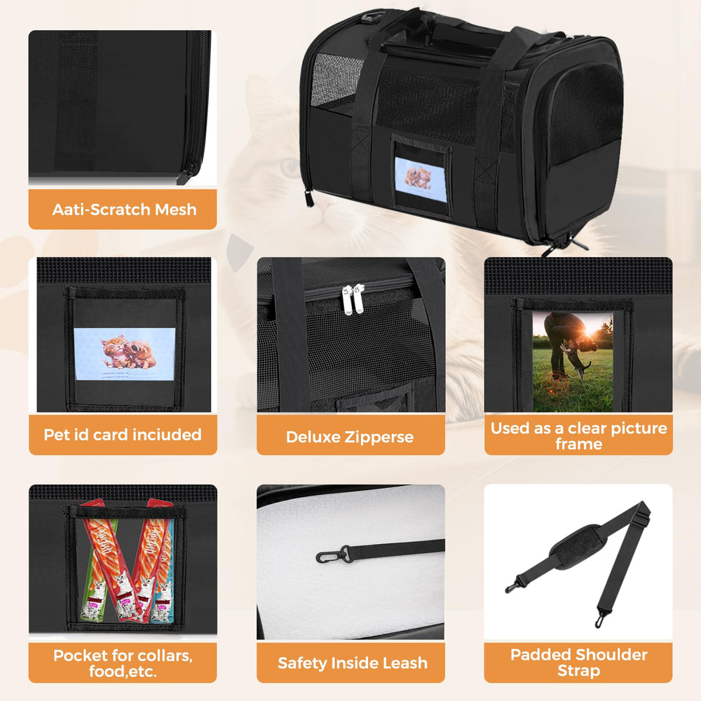 KTSOLRA sac chat doux, bandoulière détachable pour port confortable.