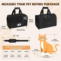 KTSOLRA sac chat doux, pad intérieur amovible et facile à nettoyer.