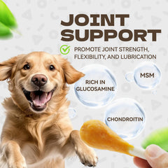 KUADELRO sans cuir, friandise facilement digérée pour chiens.