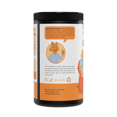 Poudre à mélanger dans l’alimentation du chien, pratique et rapide.