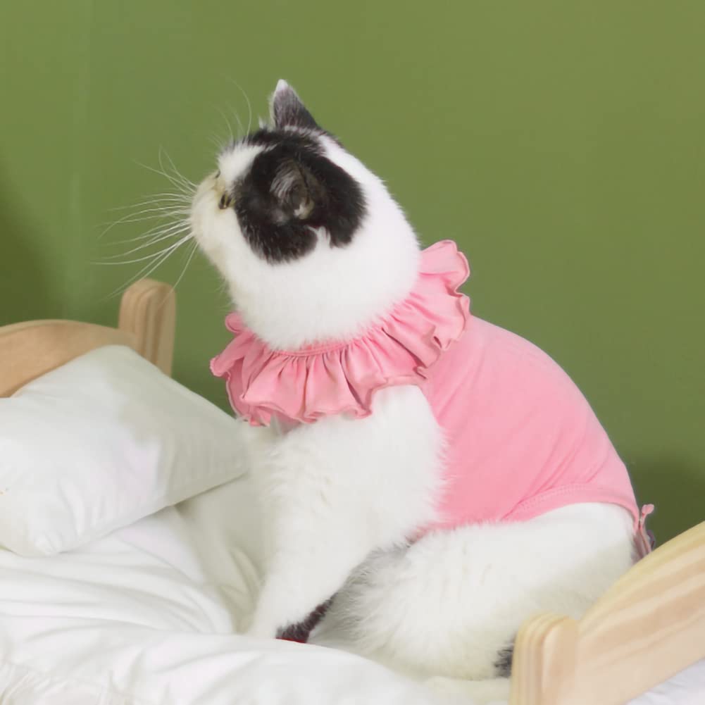 Kukaster Pet combinaison rétablissement chat confort permet au chat de bouger librement.