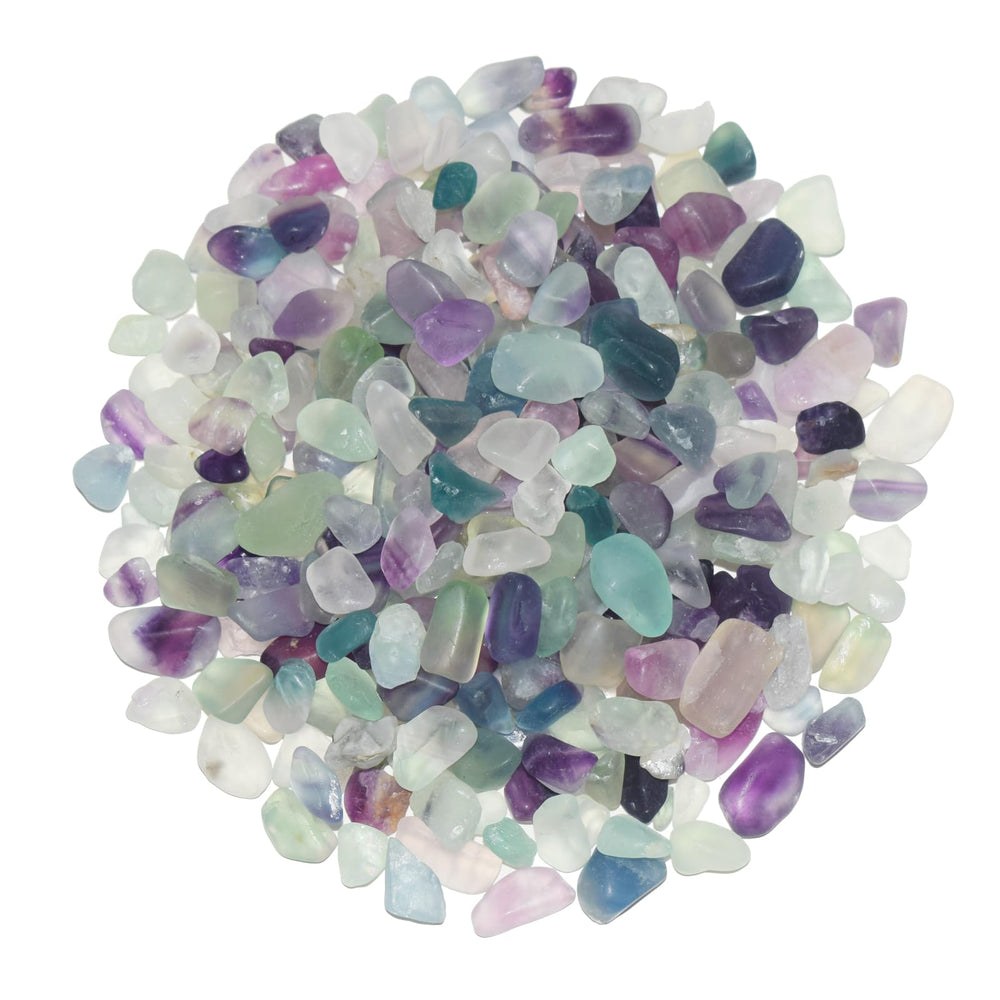 KUKUBAGS fluorite: galets pour pots et plantes, décoration naturelle et apaisant.