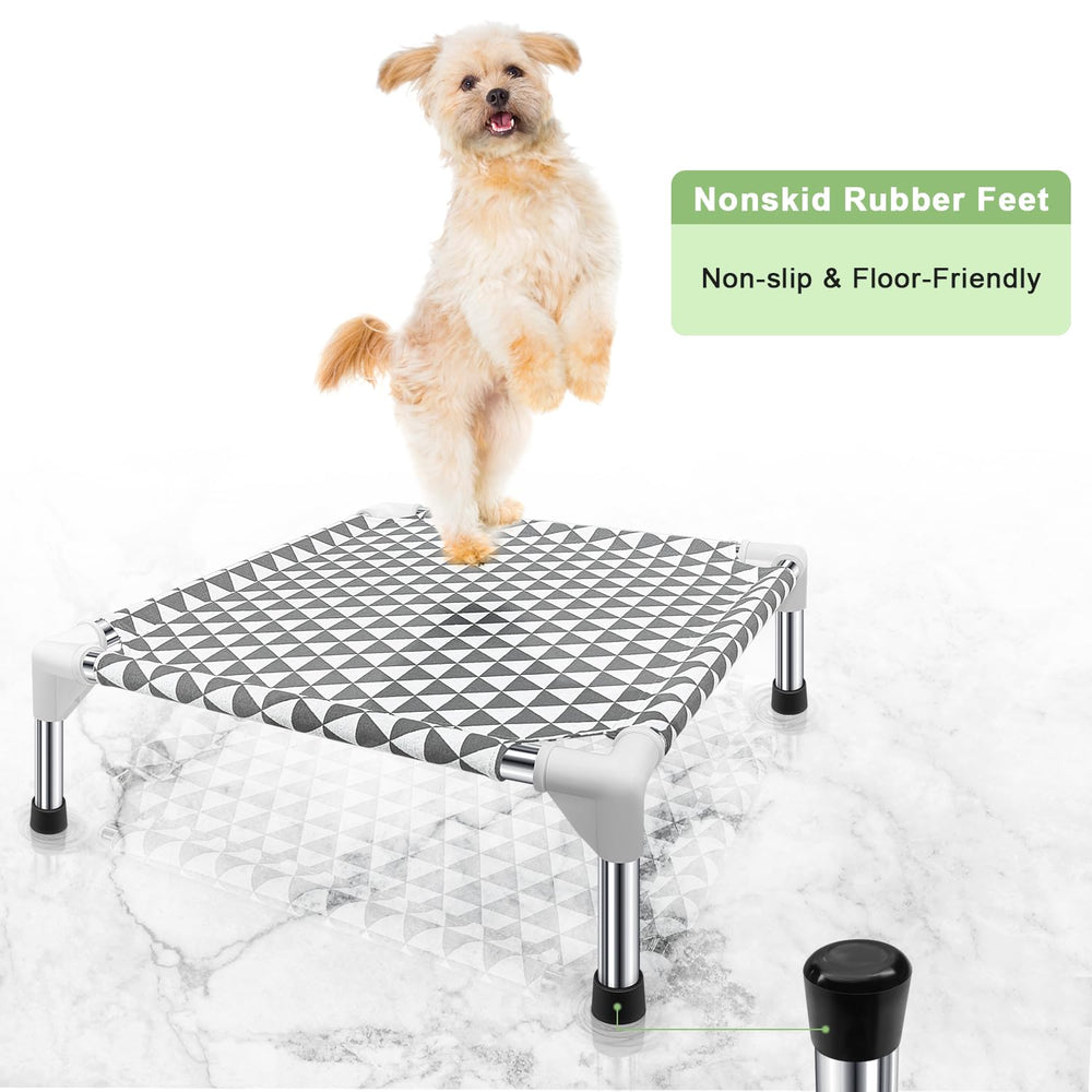 Kuntrust lit chien coton doux respirant, confort tactile et absorption d’humidité.