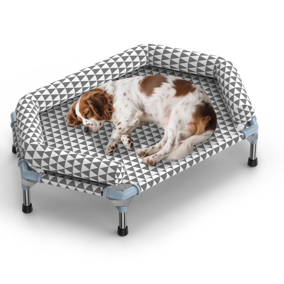Kuntrust lit orthopédique pour chien moyen montre augmentation de l’aire utile et stabilité accrue