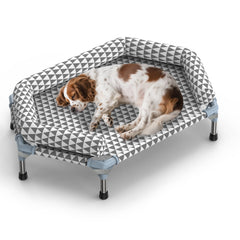 Kuntrust lit orthopédique pour chien moyen montre augmentation de l’aire utile et stabilité accrue