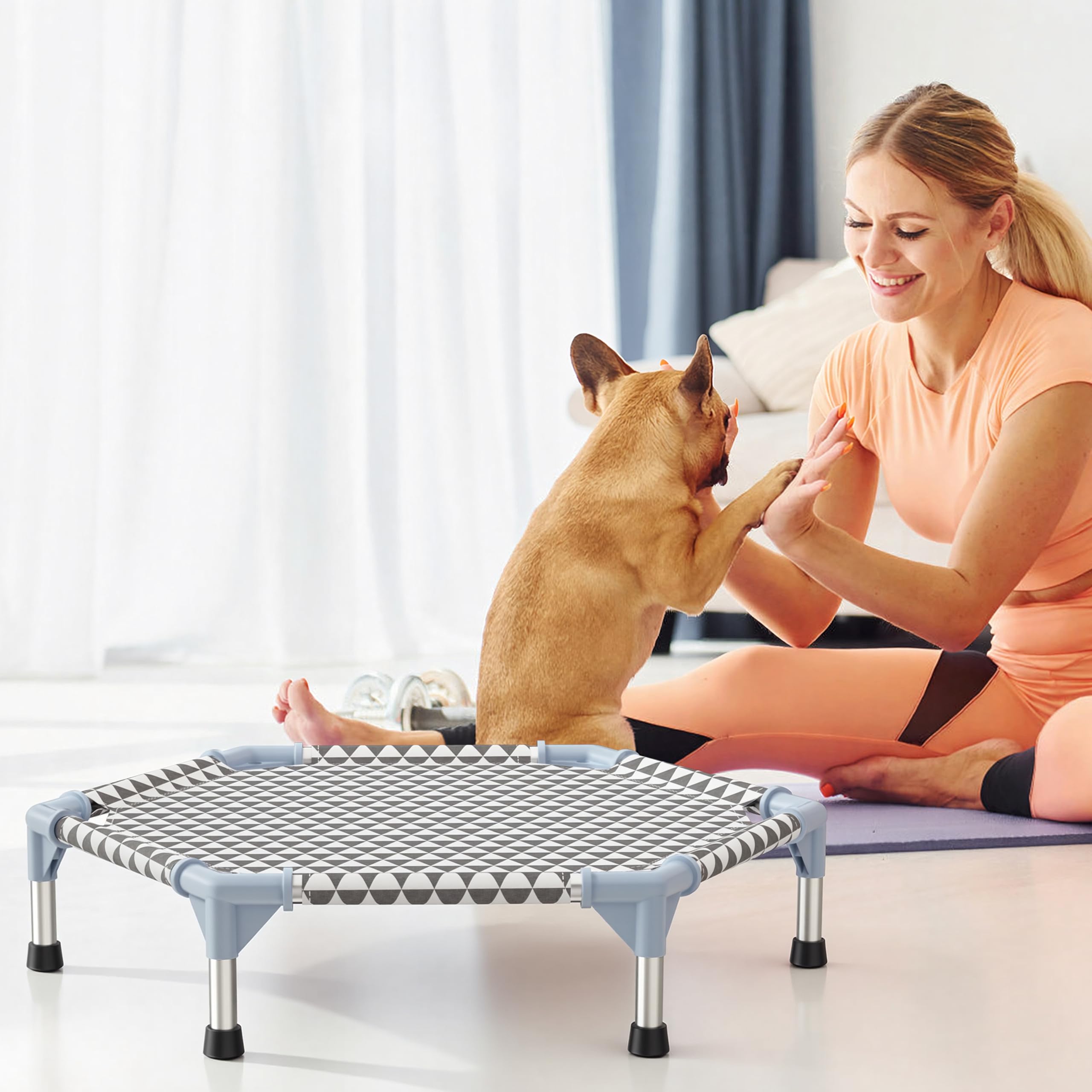 Kuntrust revetement coton absorbe l'humidité: surface confortable et propre.