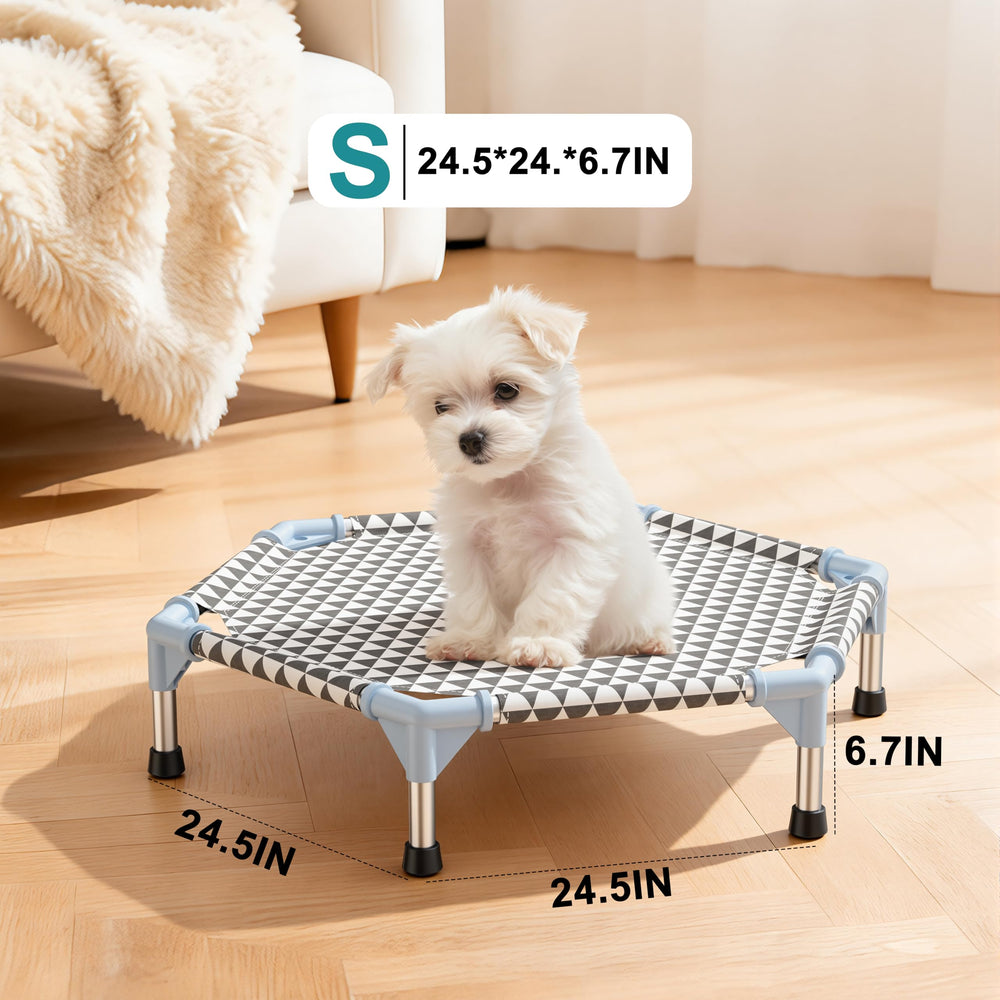 Kuntrust surface elevée anti-chaleur: aide votre chien à rester au frais.