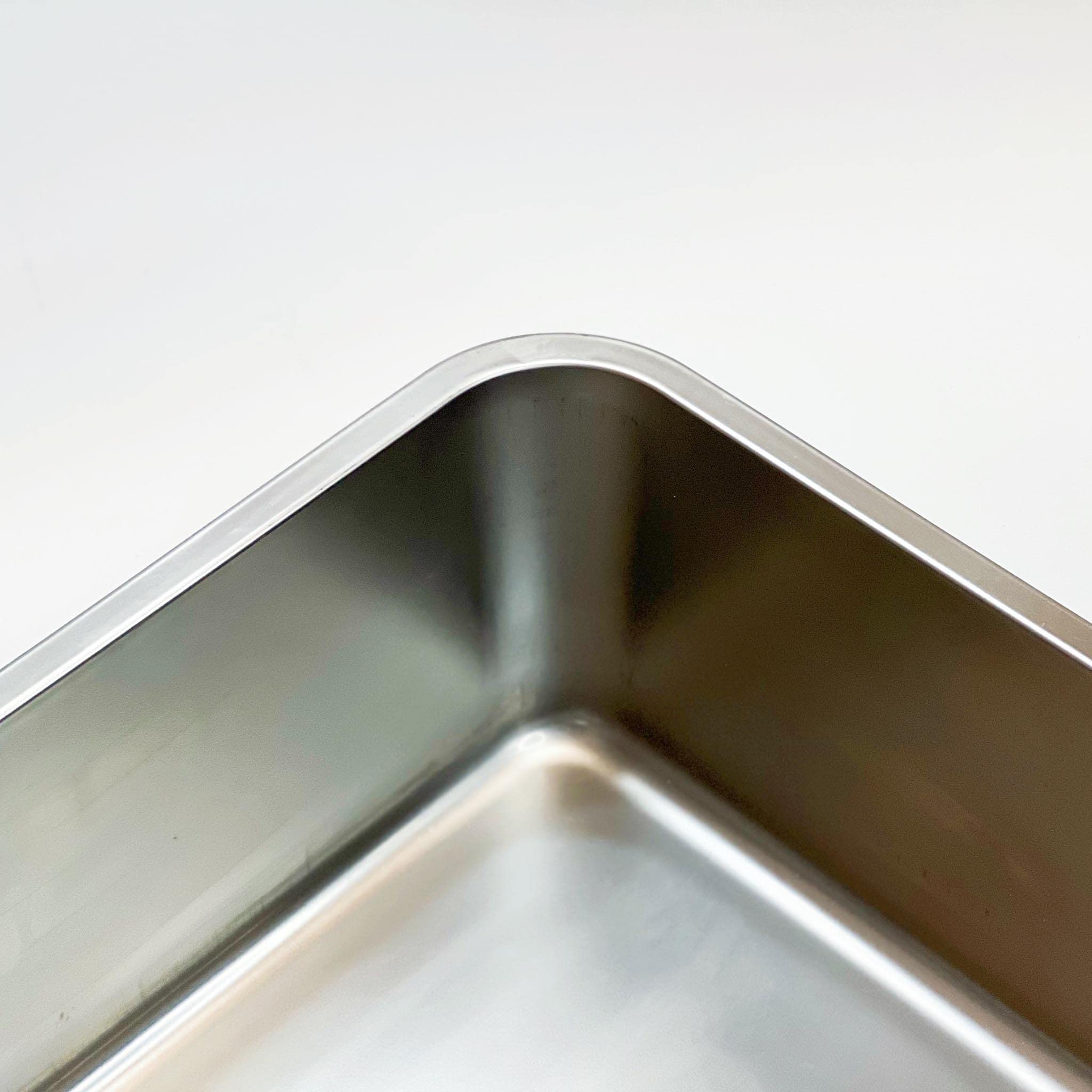 KUNWU litière inox XXL, profondeur de 15 cm offrant plus d'espace.