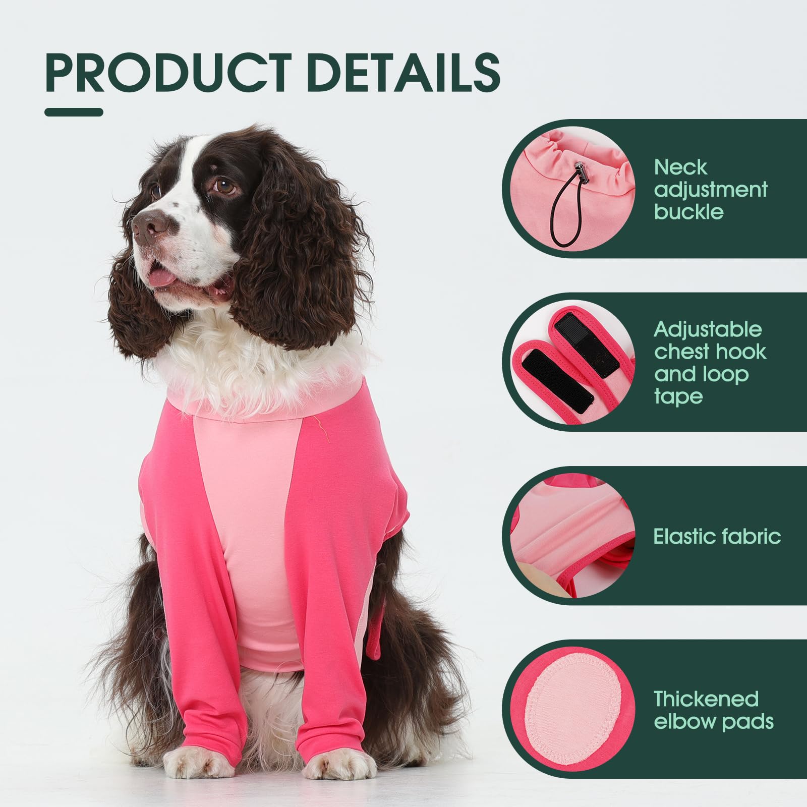 Kuoser protection contre léchage, barrière contre l'irritation des plaies.