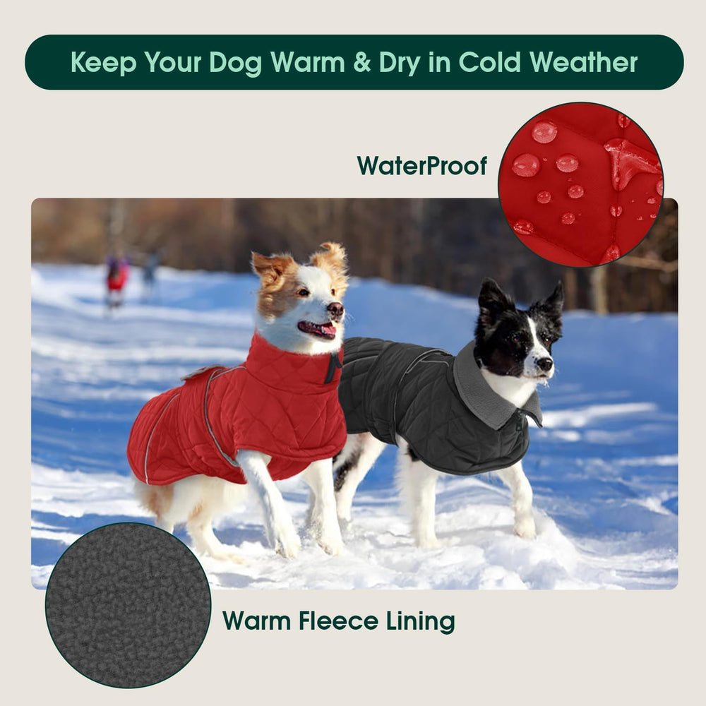 Manteau Kuoser pour toutes tailles de chiens, polyvalence et confort.