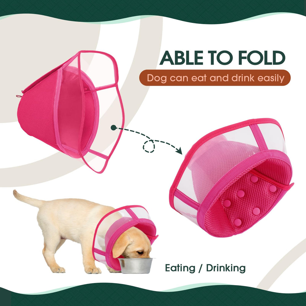 Kuoser collier conique doux pour chien tailles multiples pour tous les chiens.